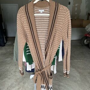 L.L. Bean Belted Duster Sweater